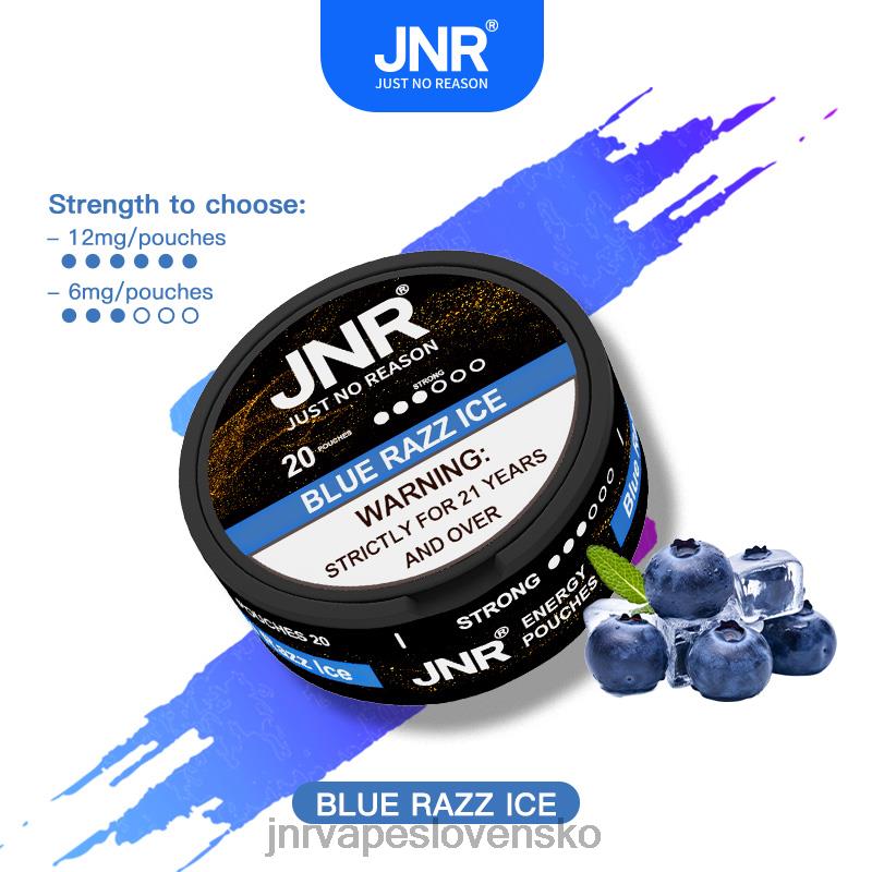 JNR Vape Nicotine Content - jnr energetické vrecká LF20N104 modrý razz ľad