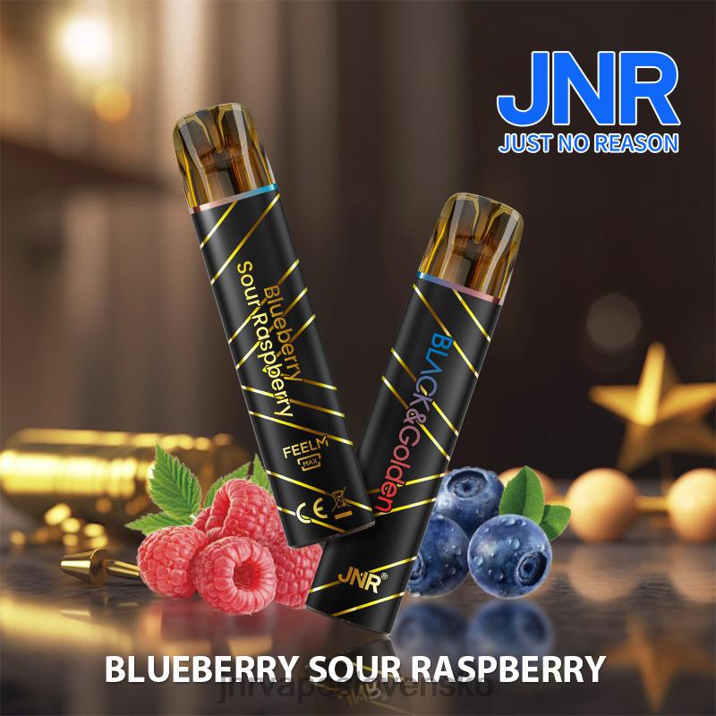 JNR Vape Nicotine Content - jnr black & gloden LF20N274 čučoriedka kyslá malina