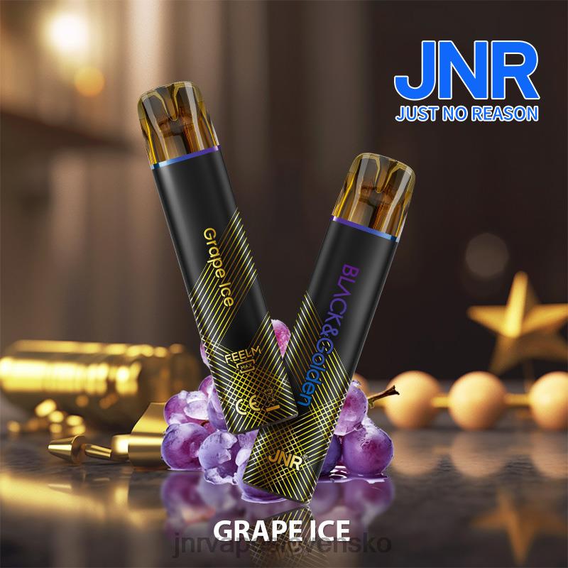 JNR Vape Nicotine - jnr black & gloden LF20N276 hroznový ľad