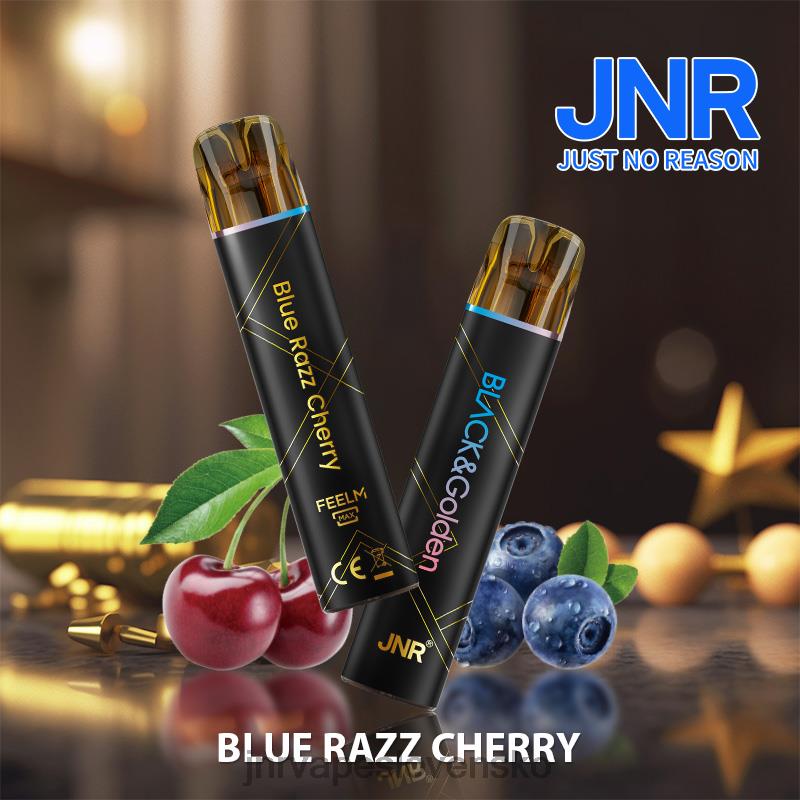 JNR Vape Slovensko - jnr black & gloden LF20N272 modrá razz čerešňa