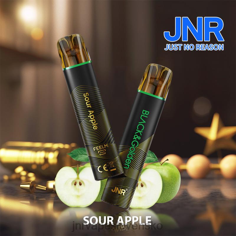 JNR Vape Slovensko - jnr black & gloden LF20N282 kyslé jablko