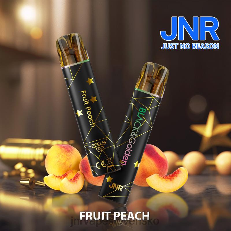 JNR Vape - jnr black & gloden LF20N275 ovocná broskyňa