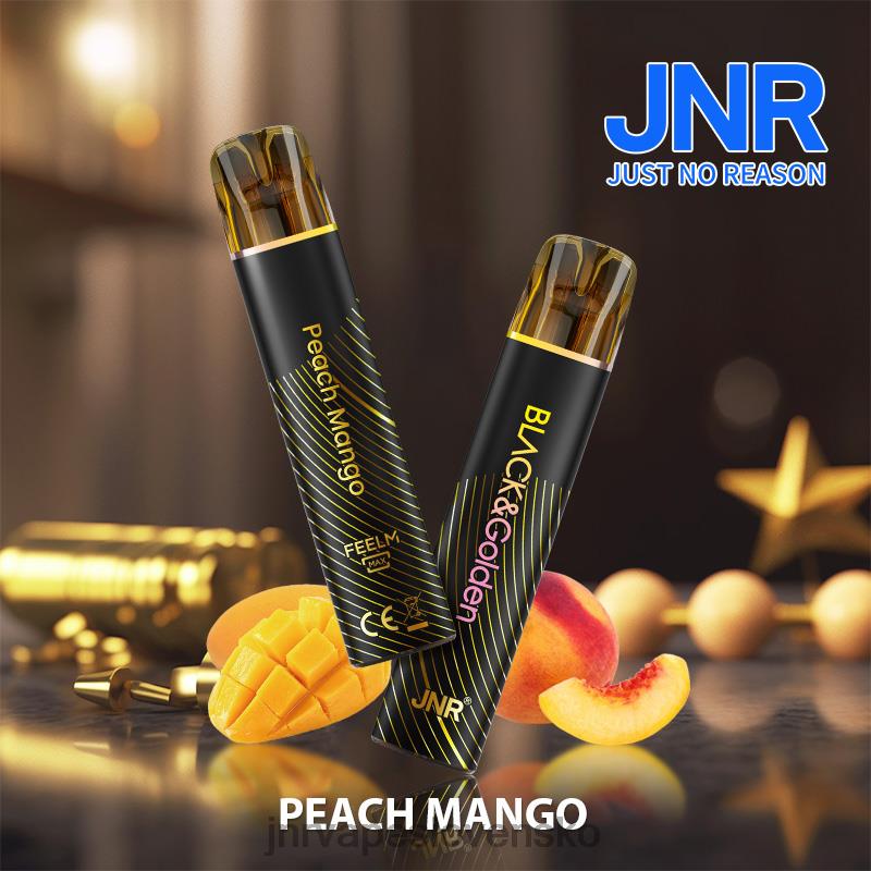 JNR Vapes Factory - jnr black & gloden LF20N279 broskyňa mango