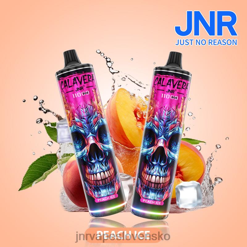 JNR Vape Nicotine - jnr calavera LF20N296 broskyňový ľad
