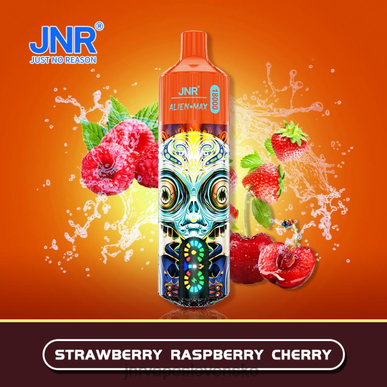 JNR Vape Bratislava - JNR ALIEN max B46V623 jahoda malina čerešňa