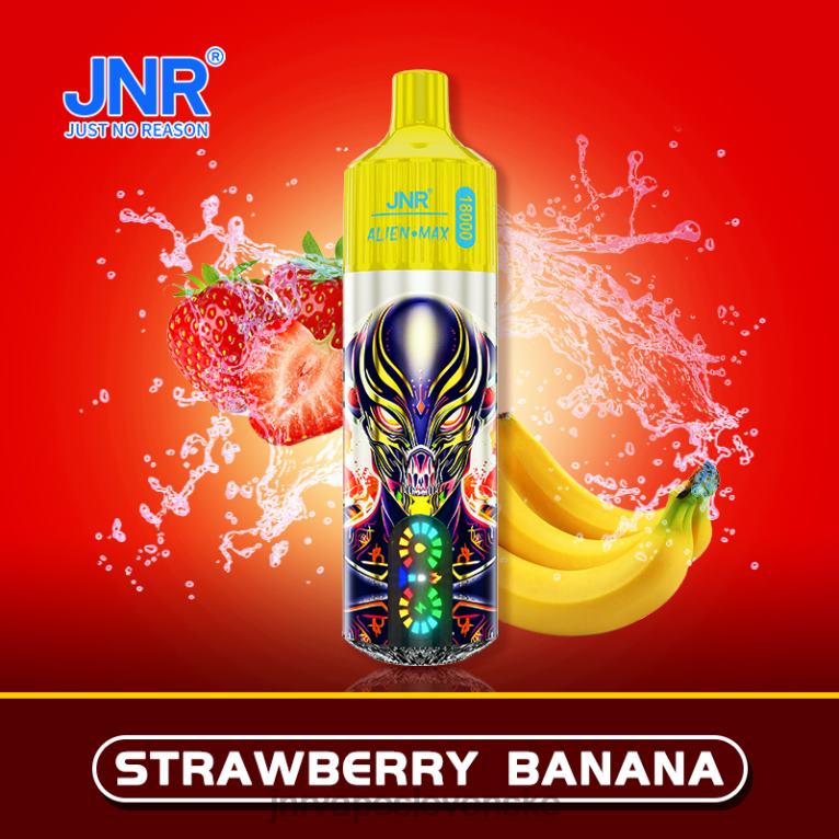JNR Vape - JNR ALIEN max B46V625 jahodový banán