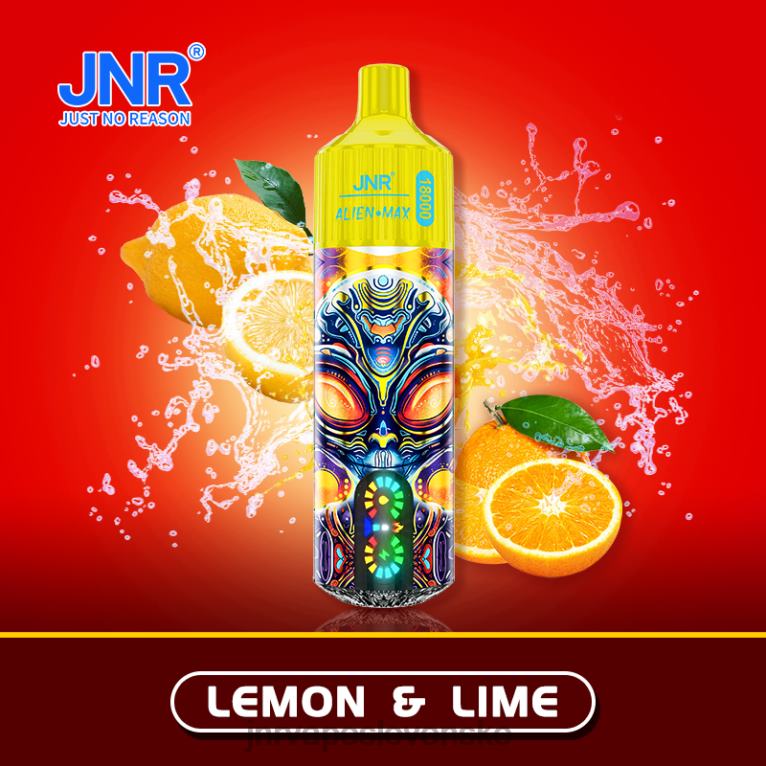 JNR Vape - JNR ALIEN max B46V635 citrón limetka