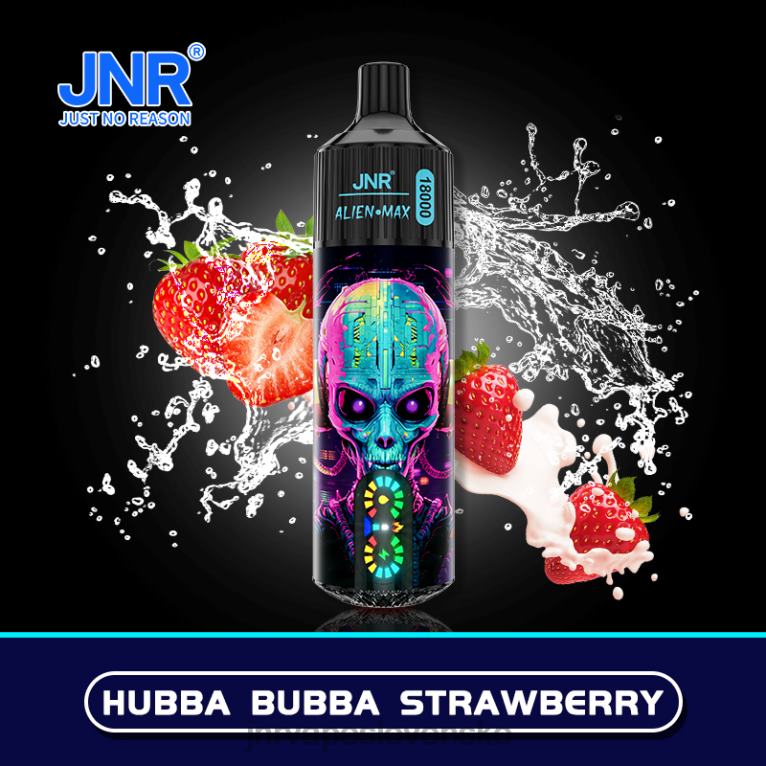 JNR Vape Review - JNR ALIEN max B46V628 hubba bubba jahoda