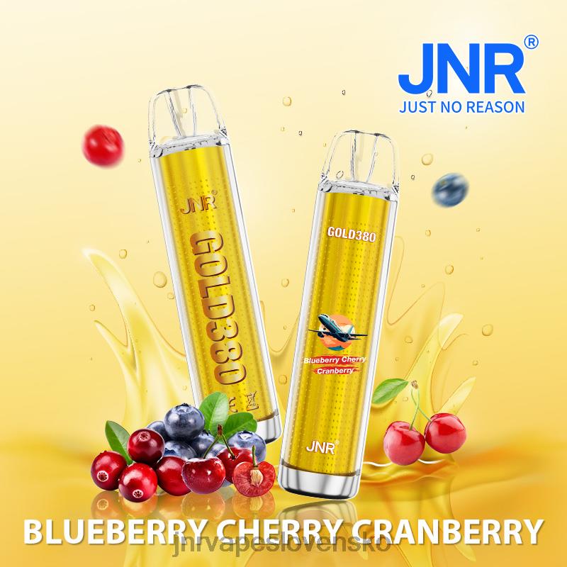 JNR Vape Bratislava - jnr gold380 LF20N43 čučoriedka čerešňa brusnica
