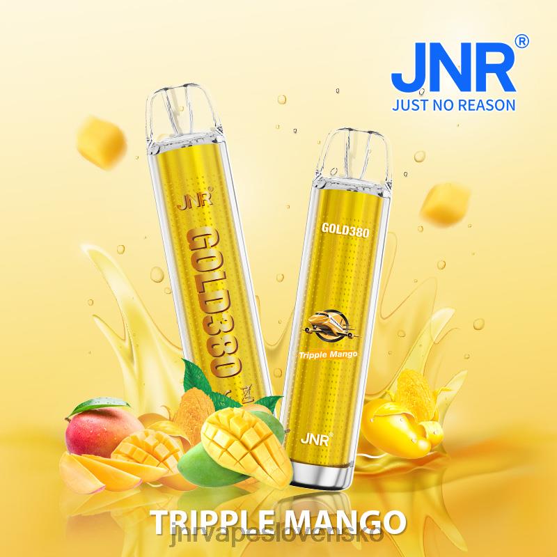 JNR Vape Nicotine Content - jnr gold380 LF20N44 trojité mango