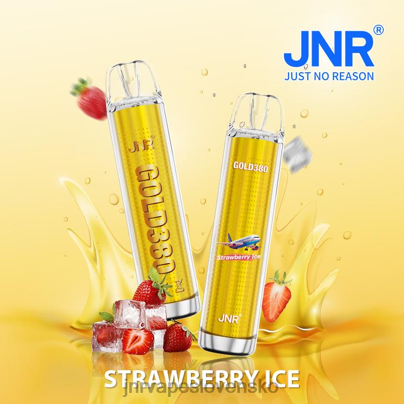 JNR Vape Nicotine Content - jnr gold380 LF20N54 jahodový ľad