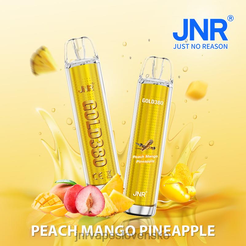 JNR Vape Nicotine - jnr gold380 LF20N56 broskyňa mango ananás