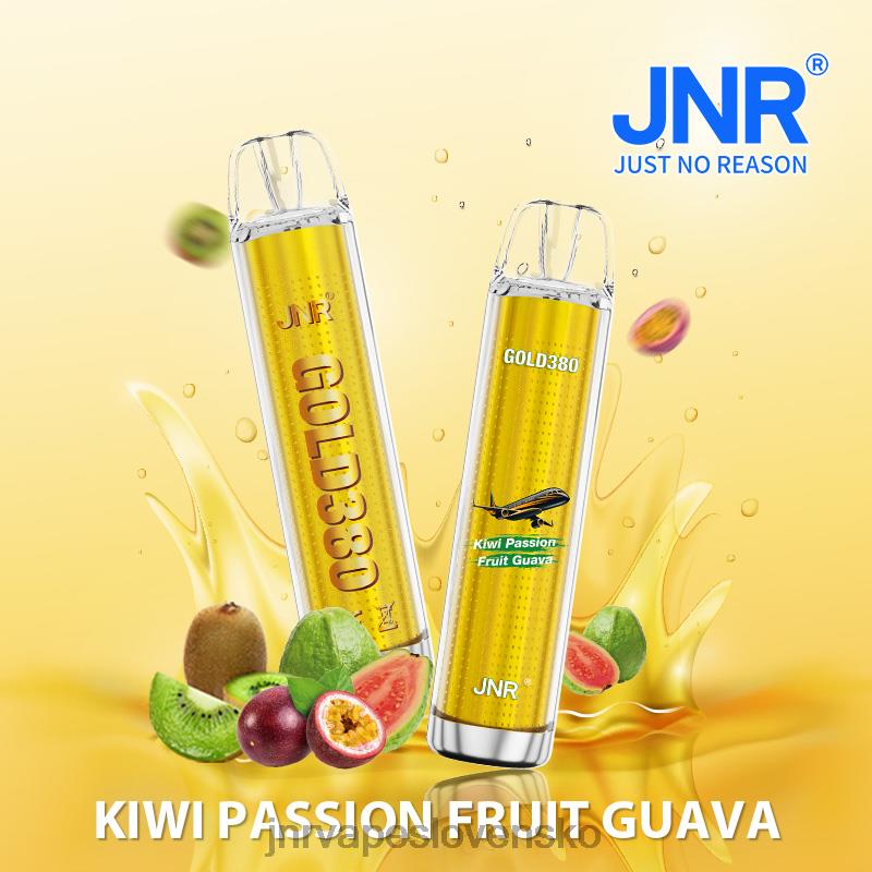JNR Vape Review - jnr gold380 LF20N48 kiwi mučenka guava