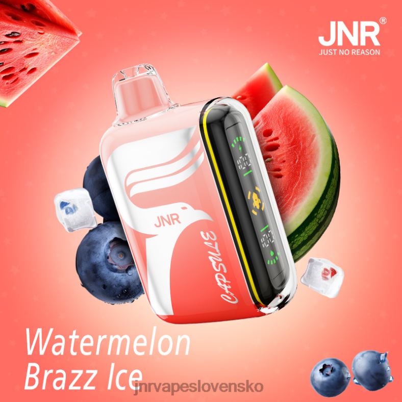 JNR Vape Bratislava - JNR kapsule 4848X72 vodný melón braz ľad