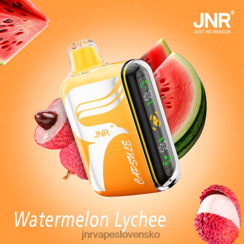 JNR Vape - JNR kapsule 4848X74 vodný melón liči