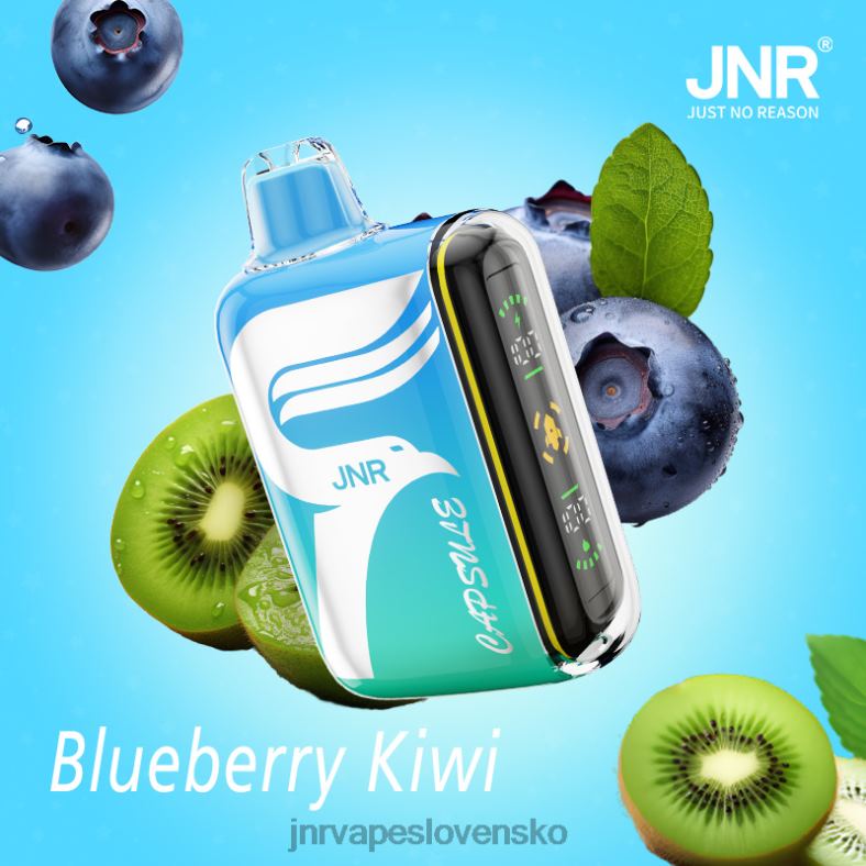JNR Vape Nicotine - JNR kapsule 4848X55 čučoriedkovo-kiwi