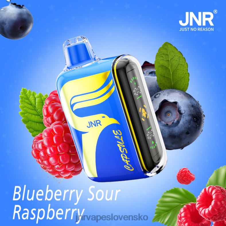 JNR Vape Pods - JNR kapsule 4848X60 čučoriedkovo-kyslý-malinový