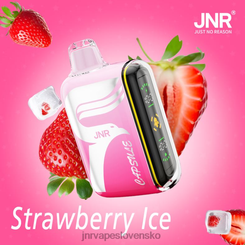 JNR Vape Review - JNR kapsule 4848X67 jahodový ľad