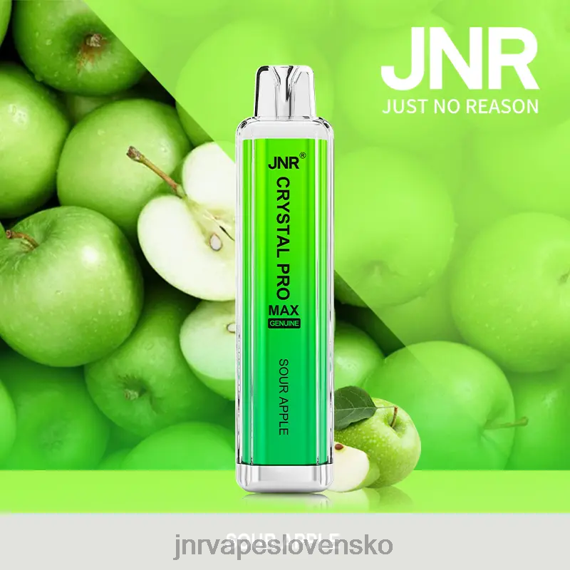 JNR Vape Review - jnr kryštál promax LF20N318 kyslé jablko