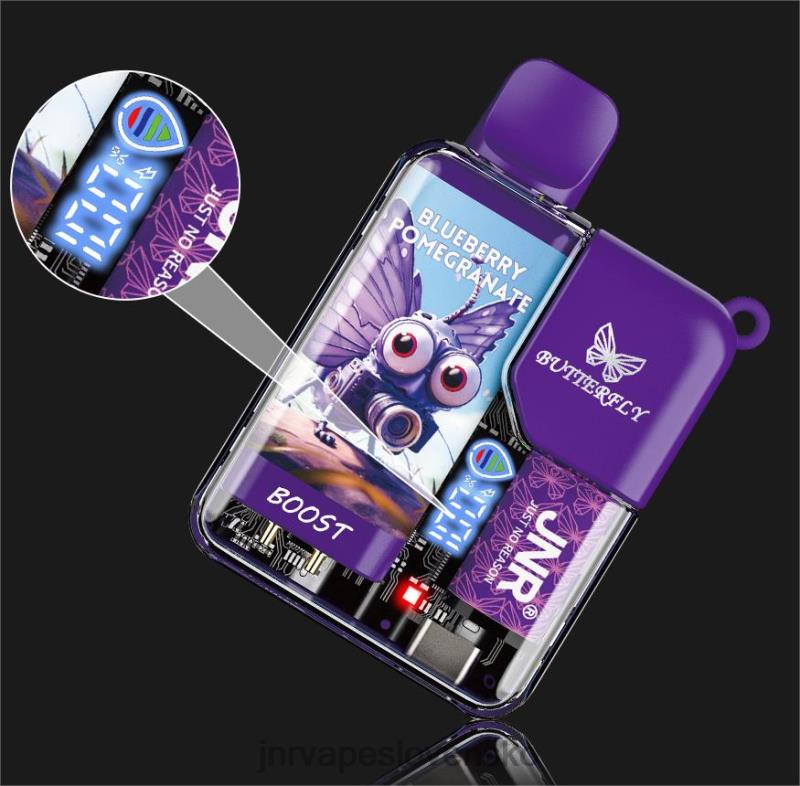 JNR Vape Pods - jnr motýľ LF20N61 čučoriedkové granátové jablko