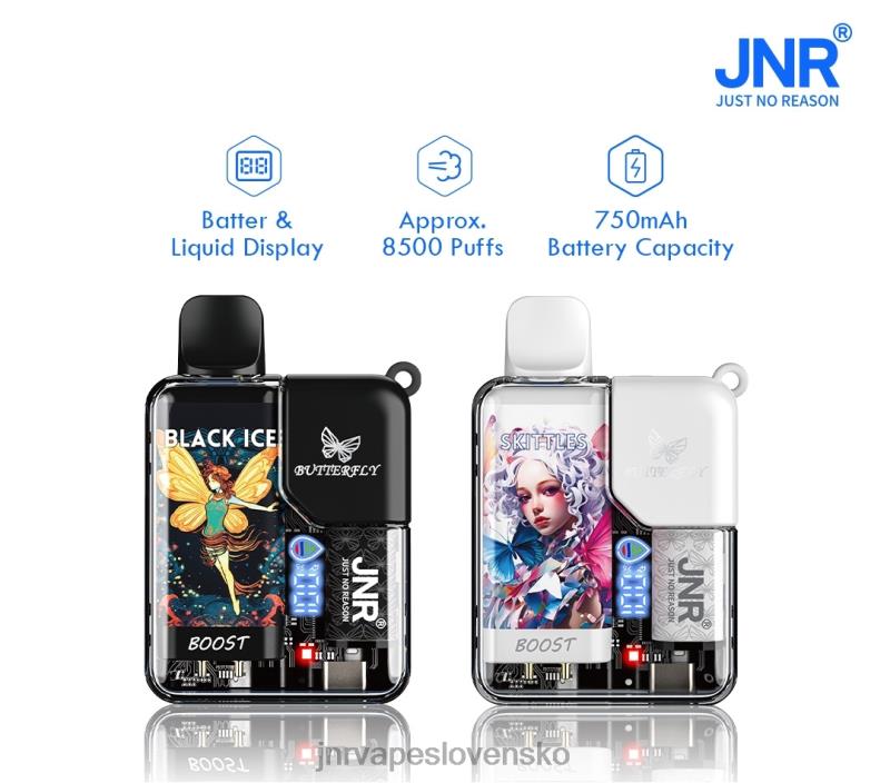JNR Vape Price - jnr motýľ LF20N57 čierny ľad