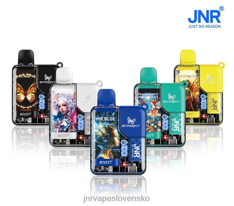 JNR Vapes Factory - jnr motýľ LF20N59 modrý razz ľad