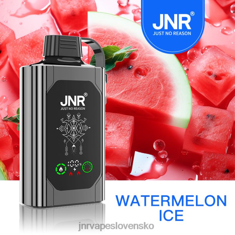 JNR Vape Nicotine Content - JNR SHISHA box 4848X83 melónový ľad
