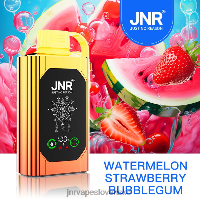 JNR Vape Price - JNR SHISHA box 4848X86 melónová jahodová žuvačka