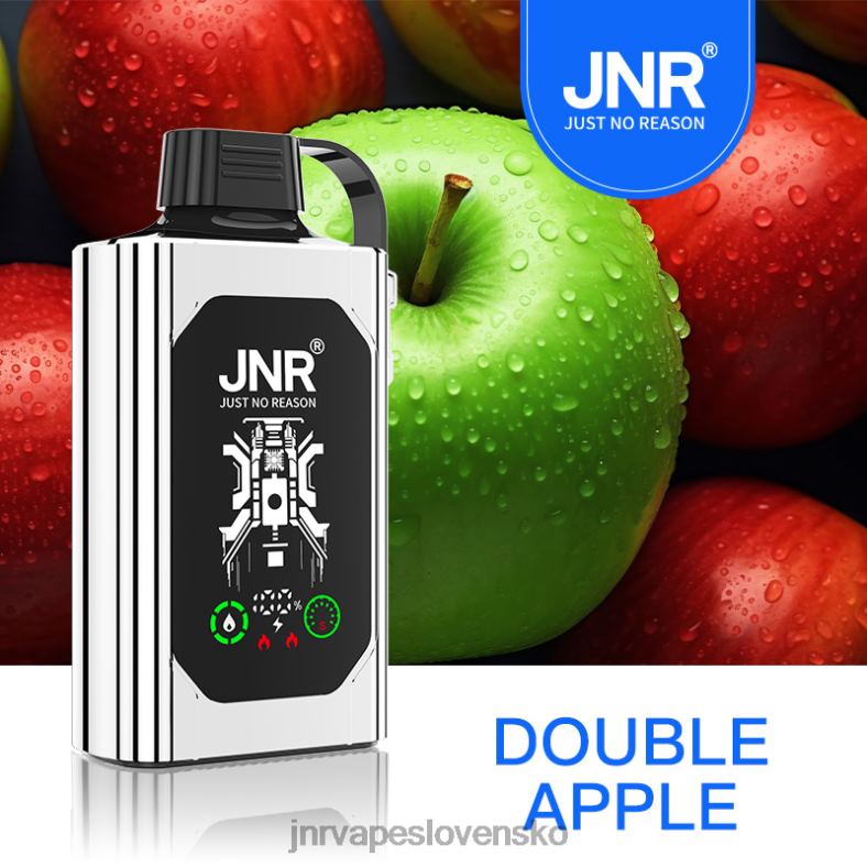 JNR Vape Review - JNR SHISHA box 4848X87 dvojité jablko