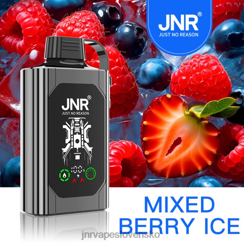 JNR Vapes Factory - JNR SHISHA box 4848X78 zmiešaný bobuľový ľad