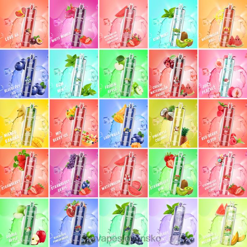 JNR Vape - jnr shisha LF20N175 jahodové hrozno
