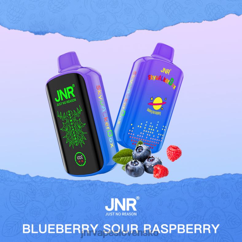 JNR Vape - JNR SKYWALKER box 4848X54 čučoriedka kyslá malina
