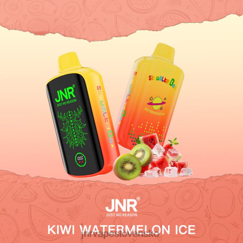 JNR Vape Nicotine - JNR SKYWALKER box 4848X45 kiwi vodný melón ľad