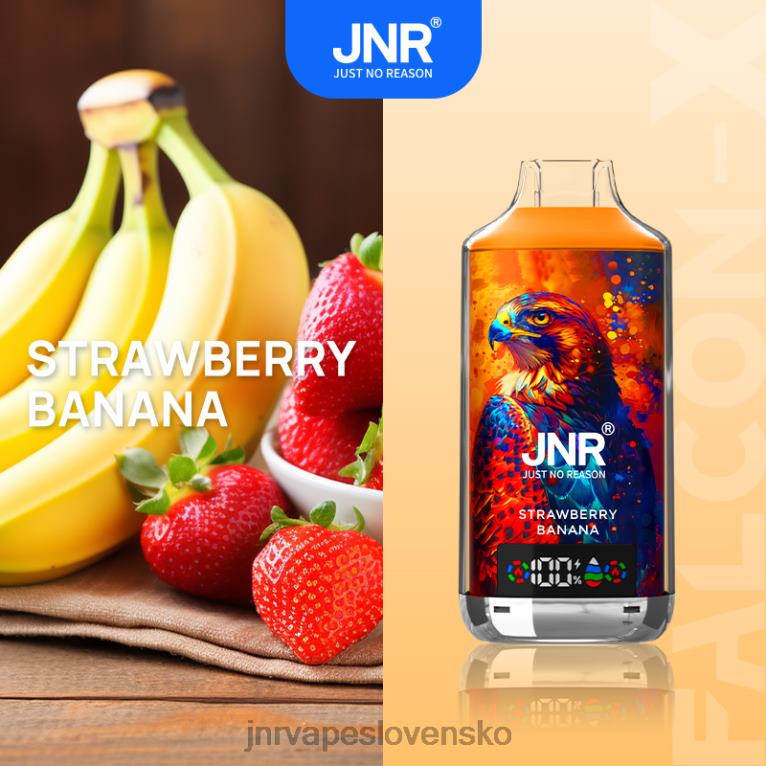 JNR Vape Price - JNR FALCON X B46V617 jahodový banán