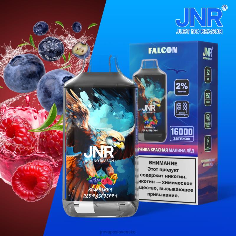 JNR Vape - jnr sokol LF20N215 čučoriedkový ľad z granátového jablka bez ovocia