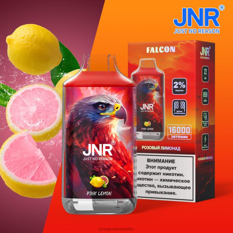JNR Vape - jnr sokol LF20N225 ružový citrón bez ovocia