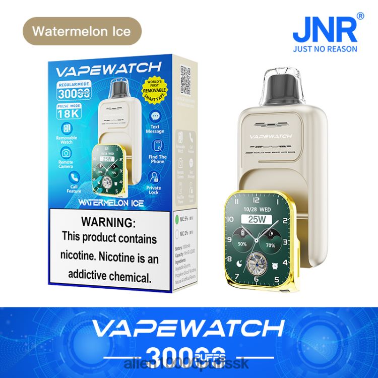 JNR Vapes Factory - JNR vape hodinky melónový ľad 8B68L09